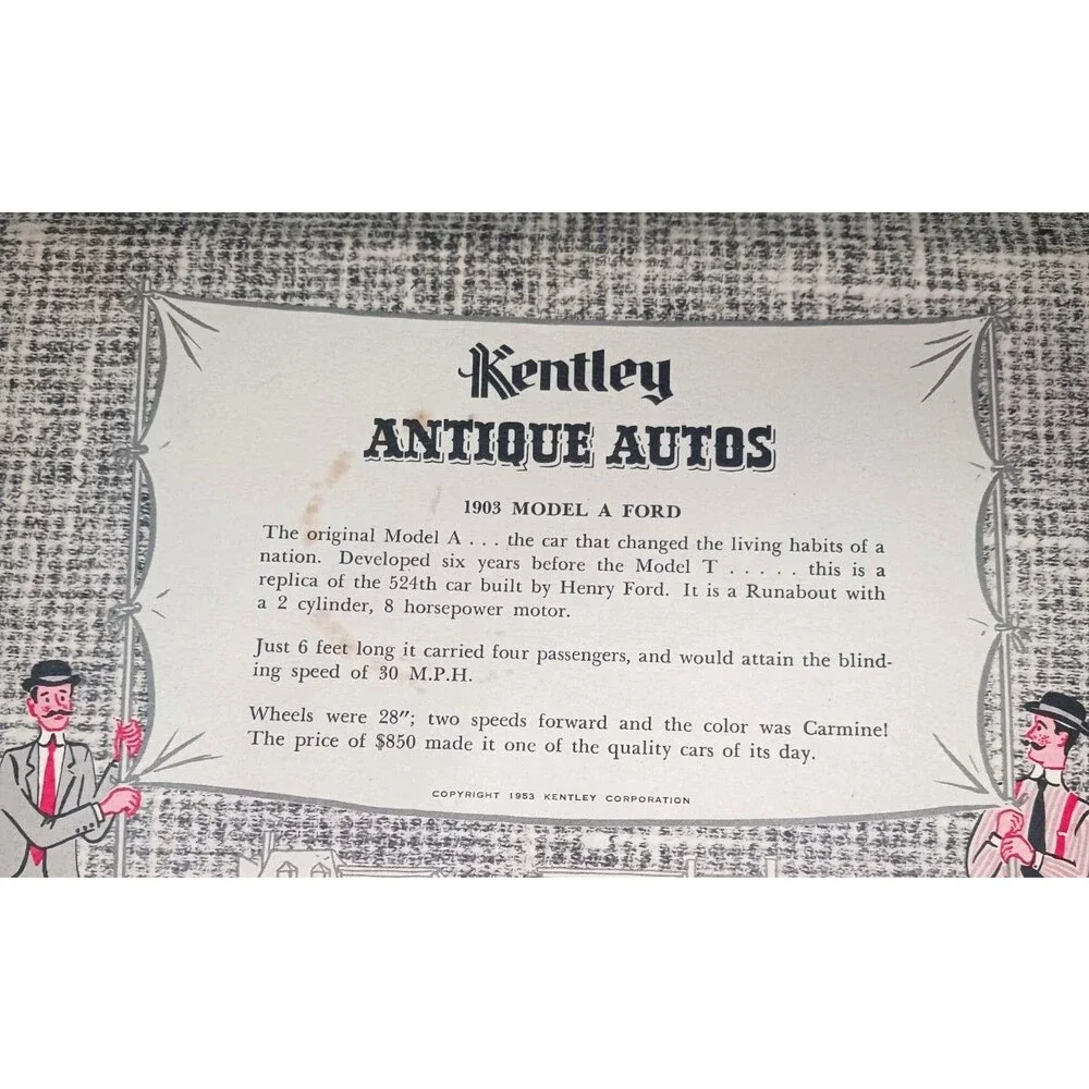 kentley vintage 1953